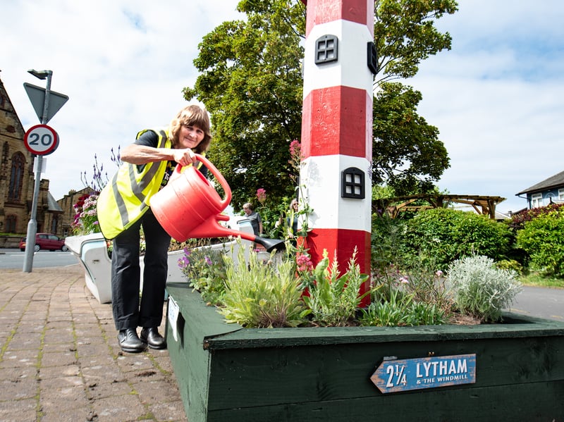 Ansdell In Bloom volunteers. Photo: Lucinda Herbert