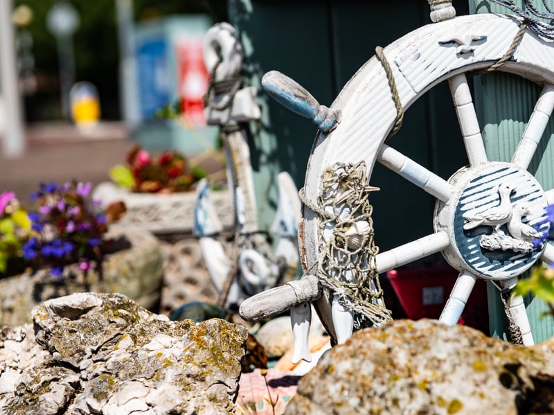 One of the beautiful coastal-themed planter displays in Ansdell. Photo: Lucinda Herbert