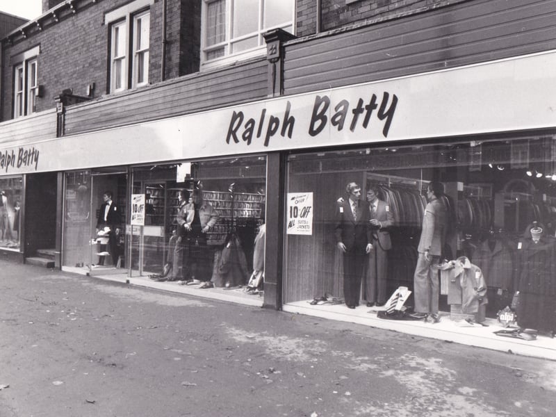 Did you shop here back in the day? Ralph Batty on Austhorpe Road pictured in November 1978. 
