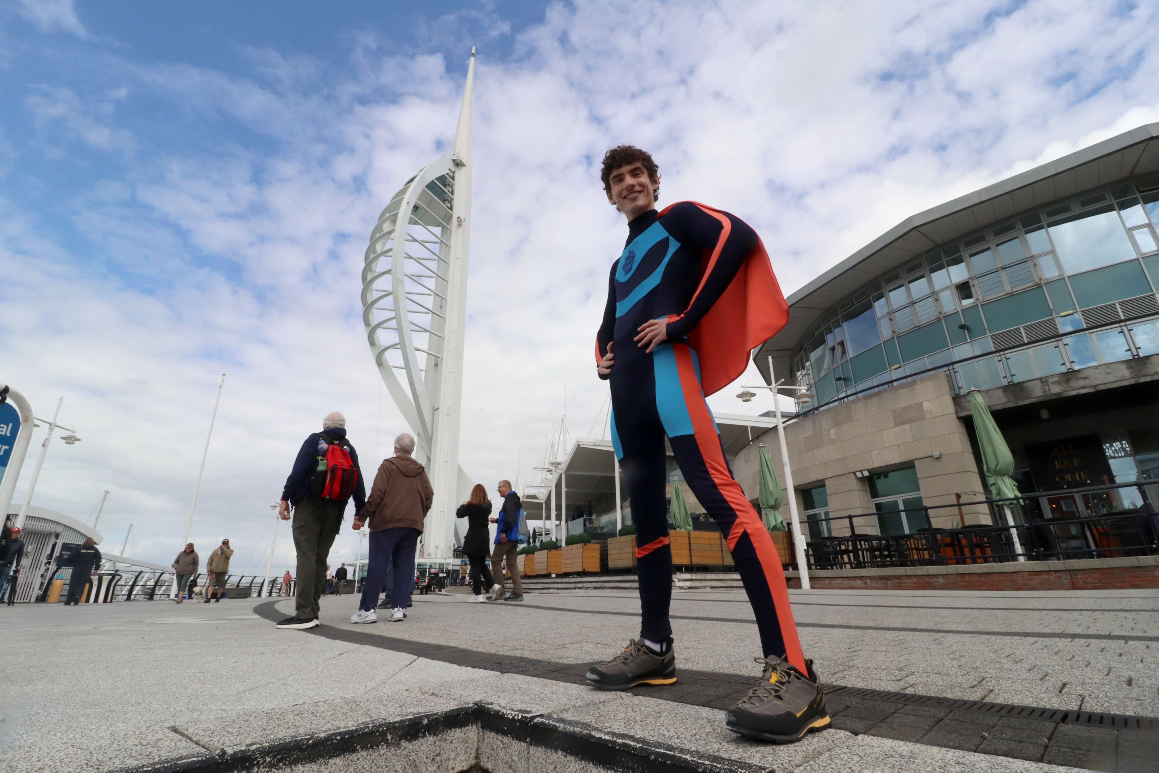 Joel Mawhinney at Gunwharf Quays, Portsmouth  Habibur Rahman
