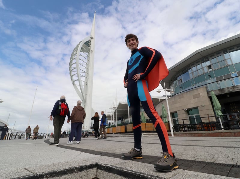 Joel Mawhinney at Gunwharf Quays, Portsmouth  Habibur Rahman

