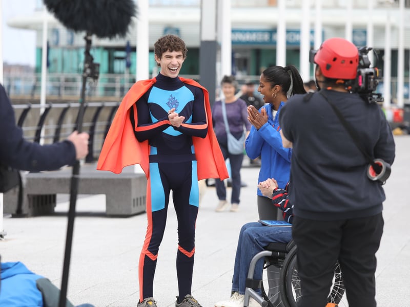Joel in costume
