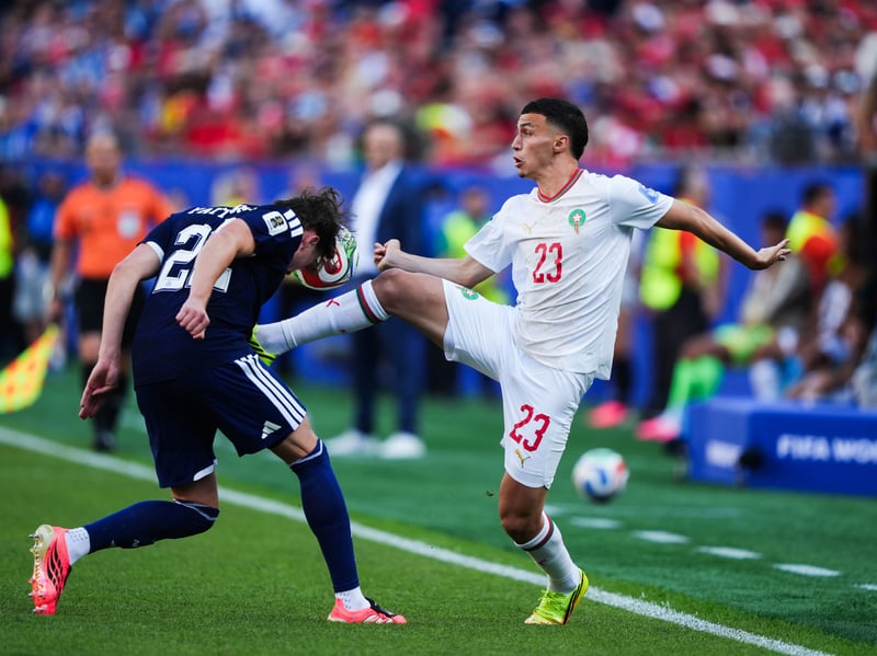 Surprise pick at right-back. Struggled under a stern examination from Morocco's attack, especially in first half. 5