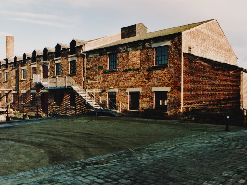 Thwaite Mills Watermill pictured in November 1999.