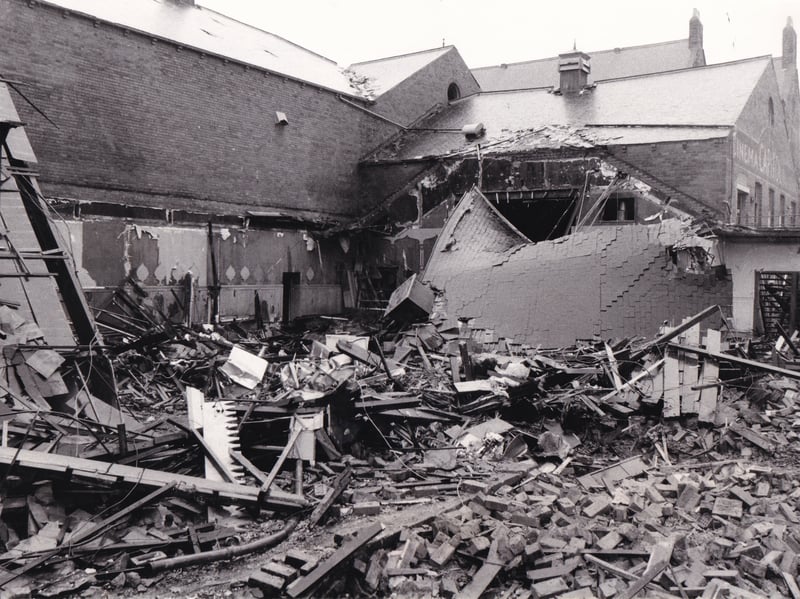 February 1980 and demolition men moved in with the speed of a frenzied samba to tear down the Capitol complex - once a magnet that drew dancing enthusiasts to Leeds from all over Yorkshire.