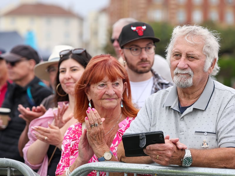 Spectators.
