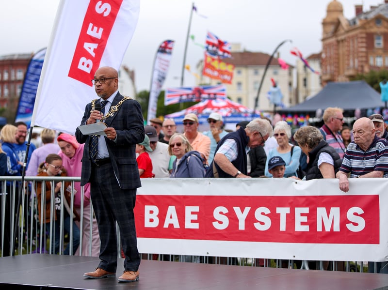 Lord Mayor of Portsmouth, Cllr Abdul Kadir.