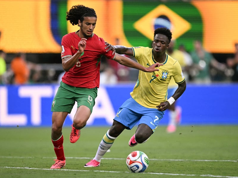 The 6ft1in midfielder only changed his allegiances from France to Morocco in the lead-up to the tournament, but has already morphed into one of the Atlas Lions' key players. Still just 18, Bouaddi does not play like a footballer in the infancy of his career, rarely wasting possession and dictating the tempo of the game. Linked to Real Madrid, Arsenal and Manchester City, it will be hard for Lille to hang onto him beyond the tournament. Has a market value of £42million, but is likely to cost almost double that for clubs looking to sign him this summer. Compared to a hybrid of Sergio Busquets and Luka Modric, which is not a bad comparison to have.