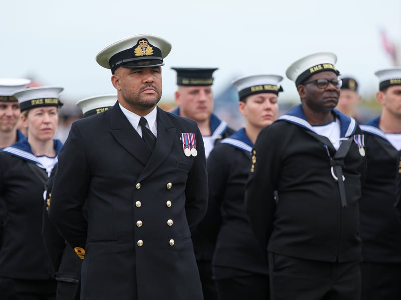 Royal Navy personnel.