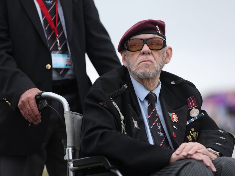 Former paratrooper.