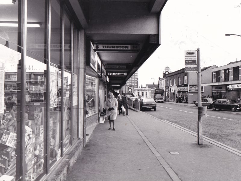 Armley Town Street pictured in December 1979. Council chiefs were clamping down on illegal parking at the time.