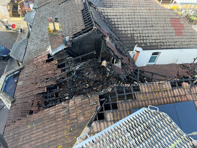 Roof damage