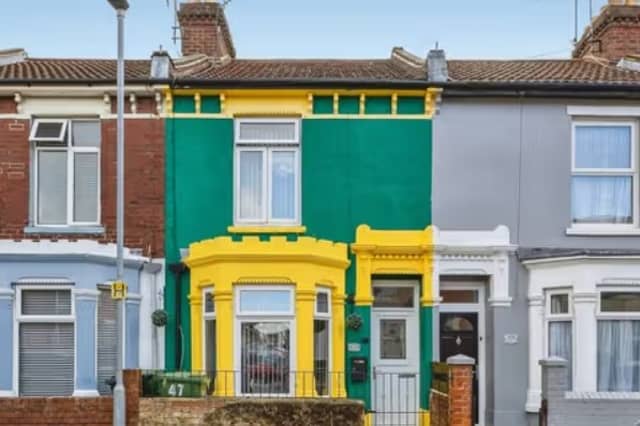 This three bedroom terrace house in Portsmouth is on the market for £290,000.