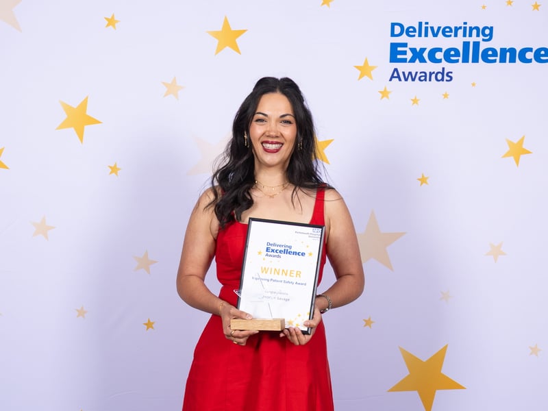 Jacklyn Savage, Improving Patient Safety Award Winner