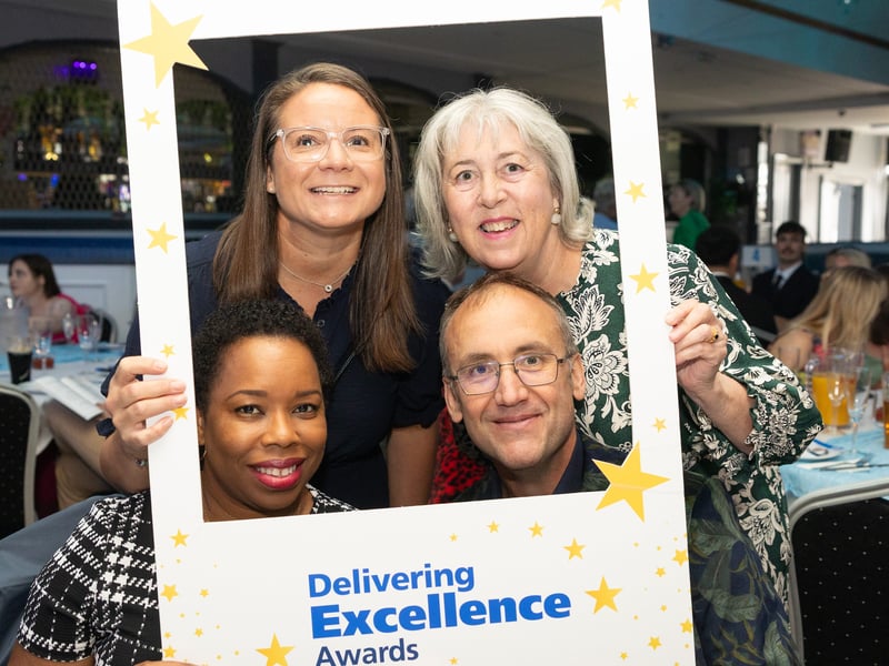 Guest at the Portsmouth Hospitals University NHS Trust’s 2026 Delivering Excellence Awards.