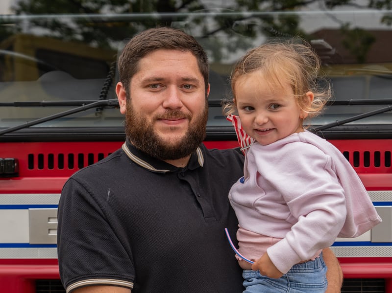 Pictured is Jake and Rosie Houghton. Pictured by Alec Chapman
