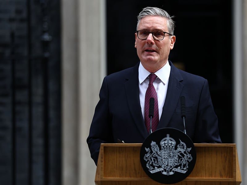 Prime Minister Keir Starmer gives his resignation speech.