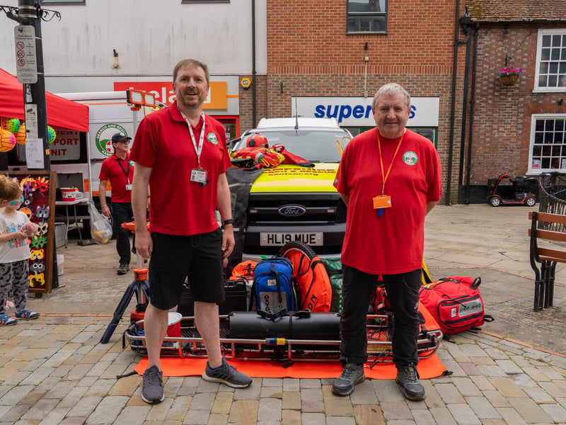 Pictured is Scott Rowlands and Steve Cook. Pictured by Alec Chapman
