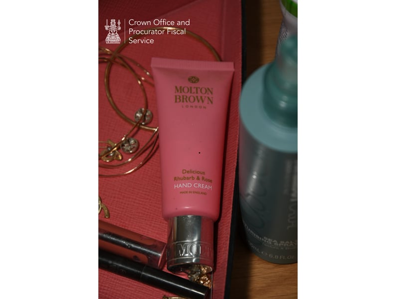 A Molton Brown rhubarb & rose hand cream that cost £10 from Amazon. 