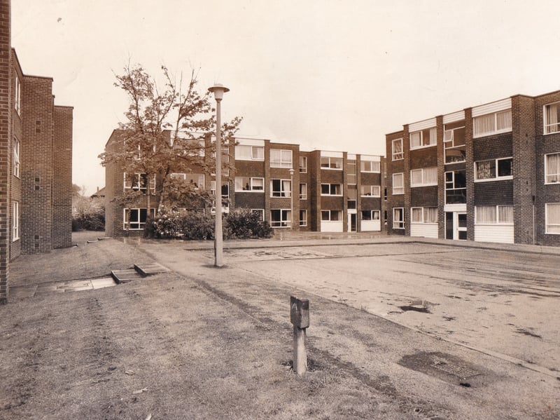 Did you live here back in the day? A Leeds Tenants Hosng Association development pictured in May 1974.