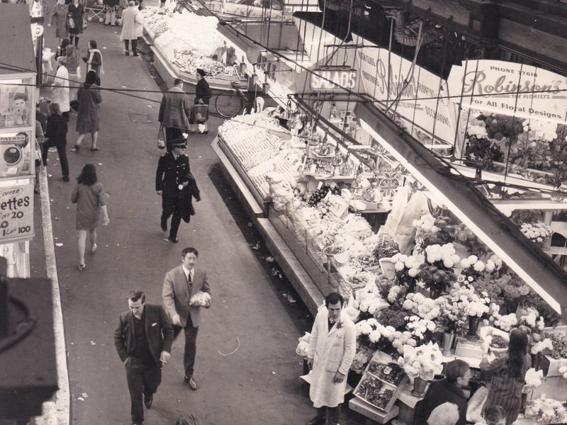 Top Row pictured at 10.15am on a Sarturday morning in October 1970.