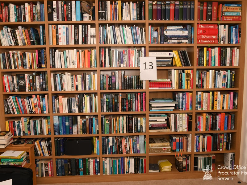 Peter Murrell was charged with embezzling £1,946 for a home library.