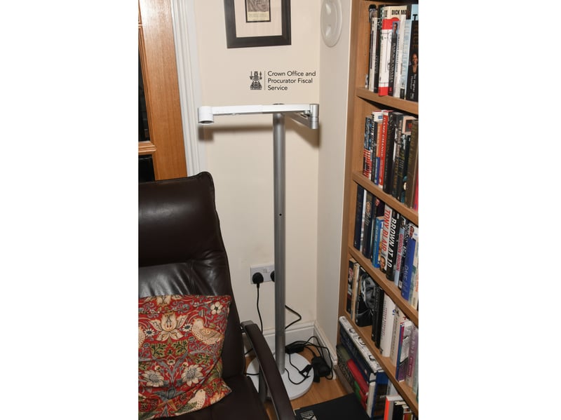 A Dyson lamp was bought from John Lewis at a cost of £656.94.