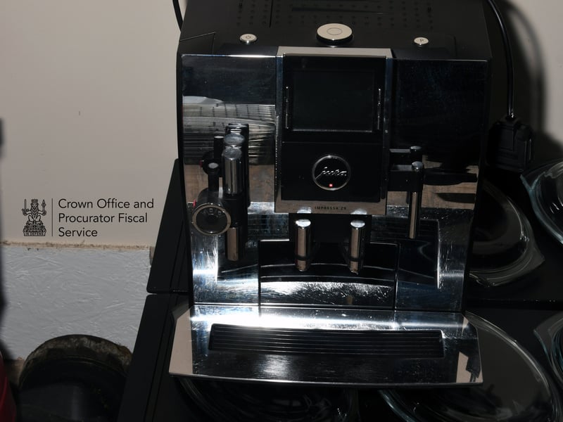 This chrome Jura Bean to Coffee Machine cost £1,865.75.