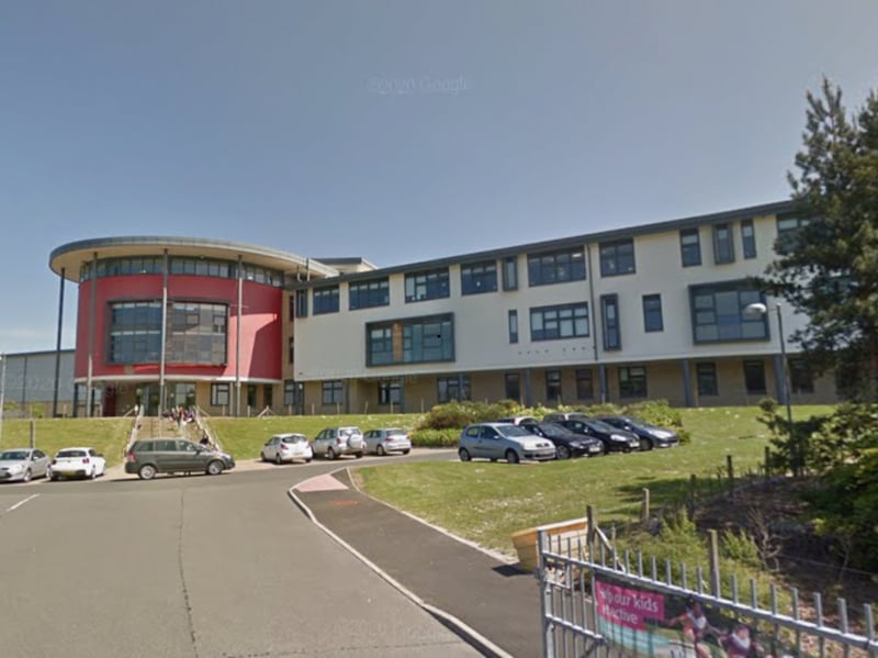 At Eyemouth High School, pupils have a 38 per cent success rate in getting a minimum of five Highers. None of the school's 502 pupils are classed as being 'deprived'.