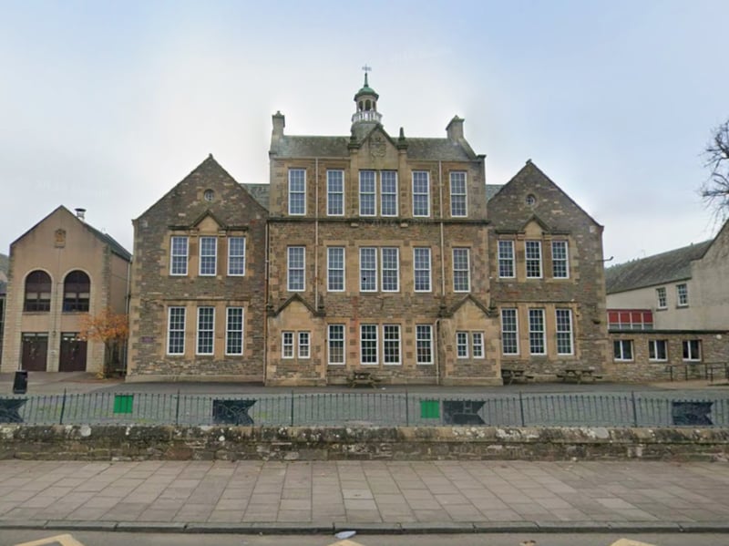 Completing our list is Hawick High School, where 21 per cent of pupils leave with at least five Highers. 41.3 per cent of the school's 807 pupils comes from 'deprived' families.
