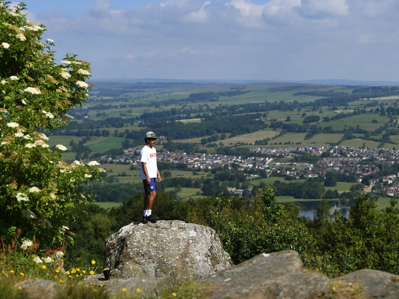 Haaris Sawant at Surprise View on Otley Chevin