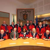 Galway City Councillors at the Council AGM