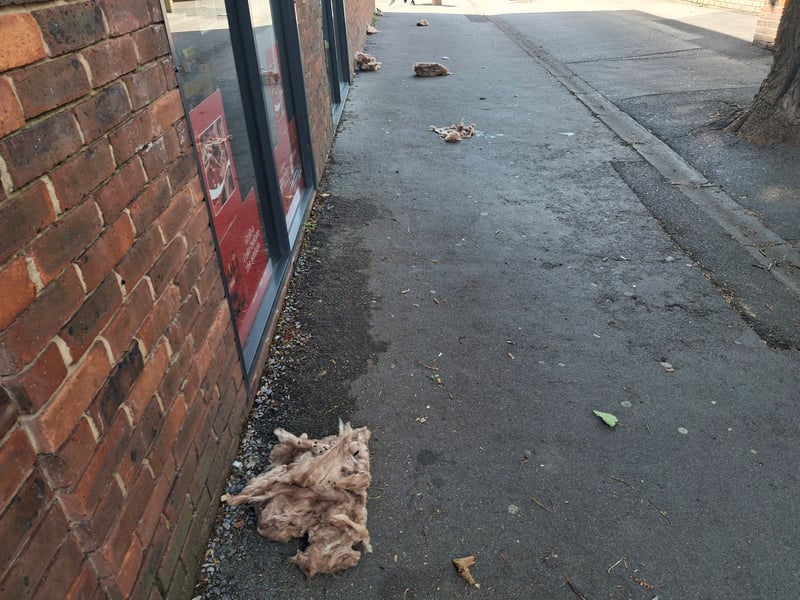 Armed police and fire crews have been deployed to Portchester Precinct, with part of the area "sealed off" from the public.