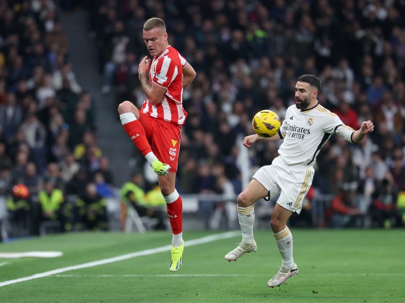 Position: Full-back | Age: 34 | Previous club: Real Madrid | Transfermarkt value: £3.4m