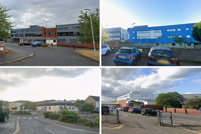 The four best performing high schools in East Lothian when it comes to exam results.