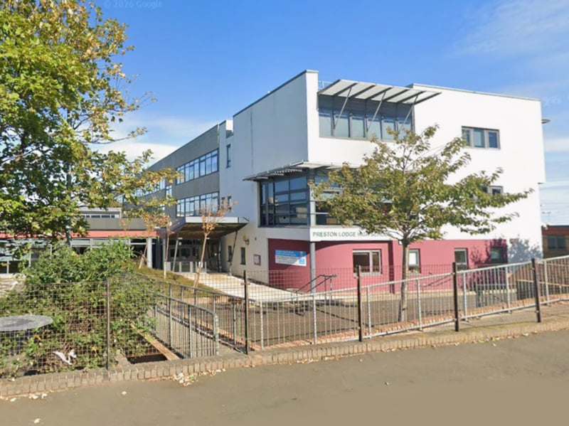 Prestonpans' Preston Lodge High School, in East Lothian, has a 25 per cent success rate in pupils achieving at least five Highers. 9.3 per cent of its 1,133 pupils come from 'deprived' backgrounds.