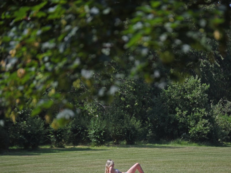 While some of us are trying to escape the heat, some are taking full advantage of the summer weather.