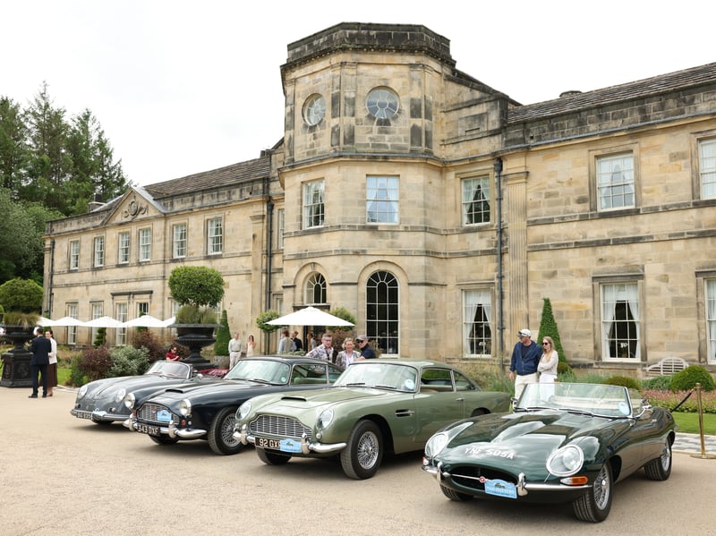 Nearly 50 classic cars have helped raise £47,000 for Martin House Children’s Hospice