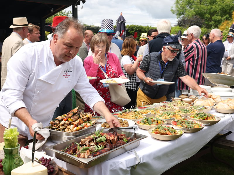 A scenic drive to Harome followed, with drivers treated to a Michelin star lunch at The Star Inn