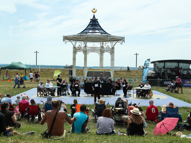 The Portsmouth SENTURY festival at Southsea Bandstand