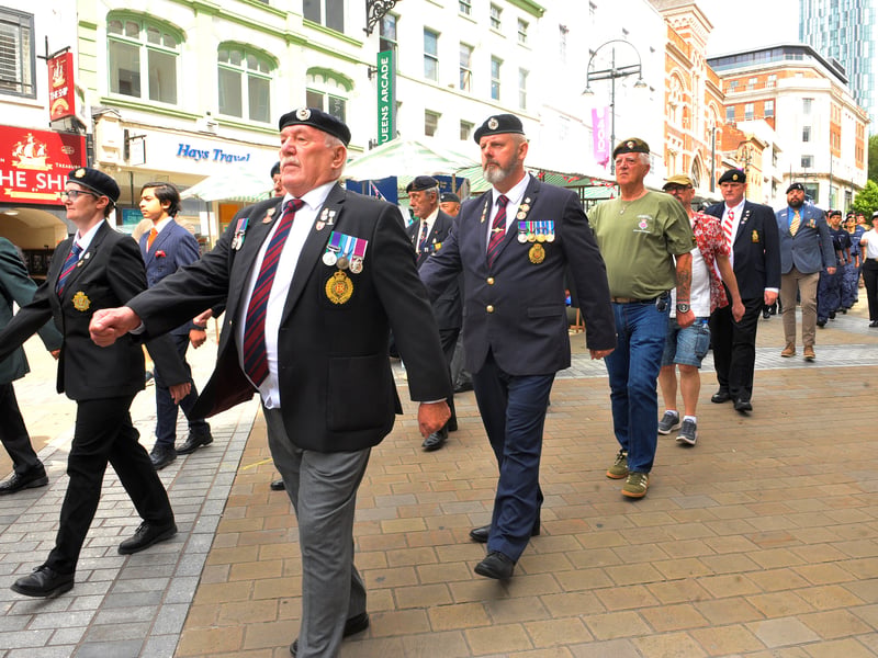 The parade on Briggate.