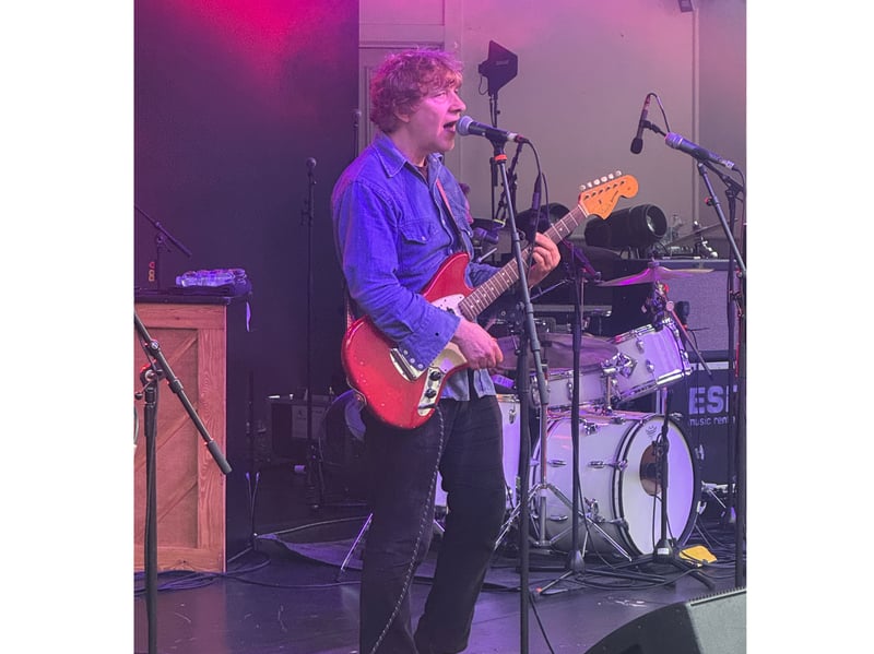 The Pastels played an eight-song set including classic tracks Baby Honey, Check My Heart and Nothing To Be Done.