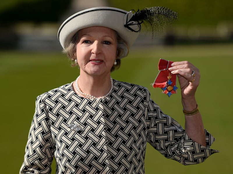 "It's a recognition for not only my 54 years of being an actress but also for all the charities with which I'm associated and I think they'll be thrilled."