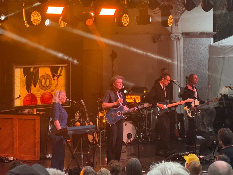 On Saturday Belle and Sebastian played their second album If You're Feeling Sinister in full.