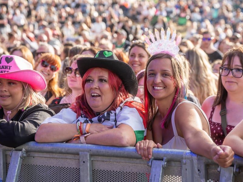 Fans of all ages got their places early to see McFly