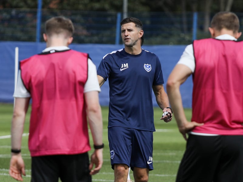 There was plenty of interest in Mousinho this summer, but the head coach took charge of proceedings on Monday.