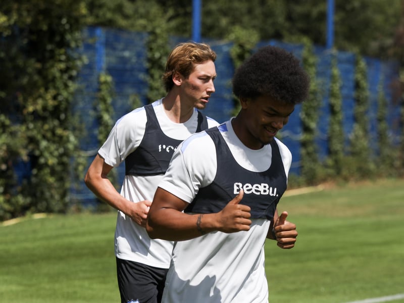 Farell running alongside youngster Tayo Singerr.
