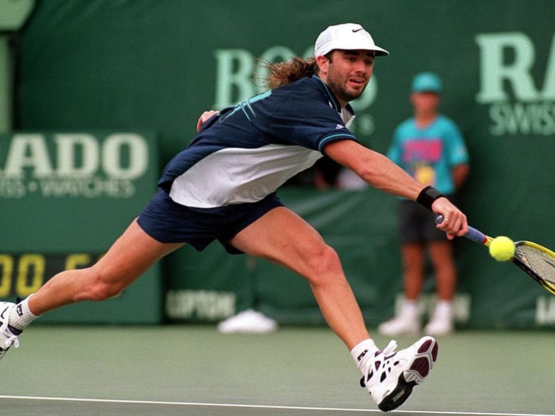 American tennis ace Andre Agassi is worth an estimated $145 million. His glittering career included eight major and an Olympic gold. He's the only man to have won the career Super Slam (the Grand Slam, the Olympic gold medal and the year-end championships).
