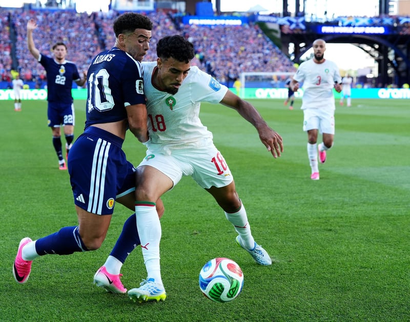 Started up front alongside Lawrence Shankland against Haiti in a 4-4-2 and played a part in John McGinn's goal. Led the line against Morocco but starved of any service, and then came on for his 50th Scotland cap against Brazil. 6