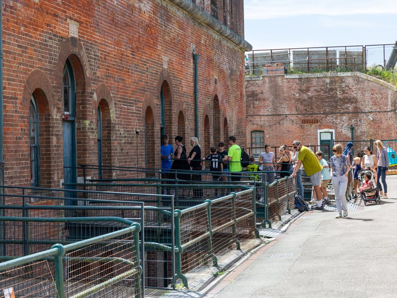 Pictured: Family Fun Day at Fort Purbrook GV Picture:Marcin Jedrysiak